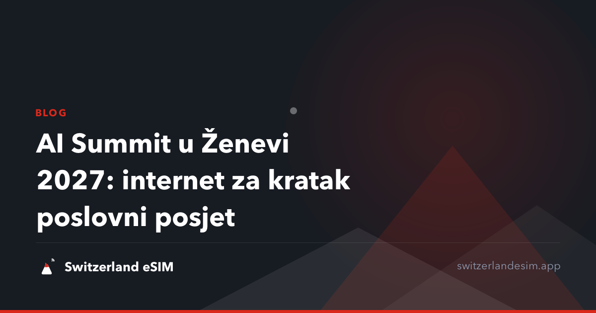 AI Summit u Ženevi 2027: internet za kratak poslovni posjet